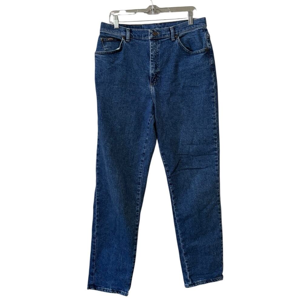 Riders Denim Jeans Women 12M Blue Western County Classic Outdoor Straight Leg‎